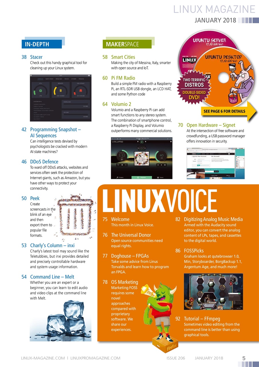 Linux Magazine Preview Pages