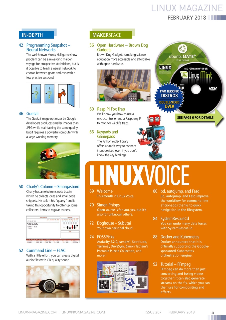 Linux Magazine Preview Pages