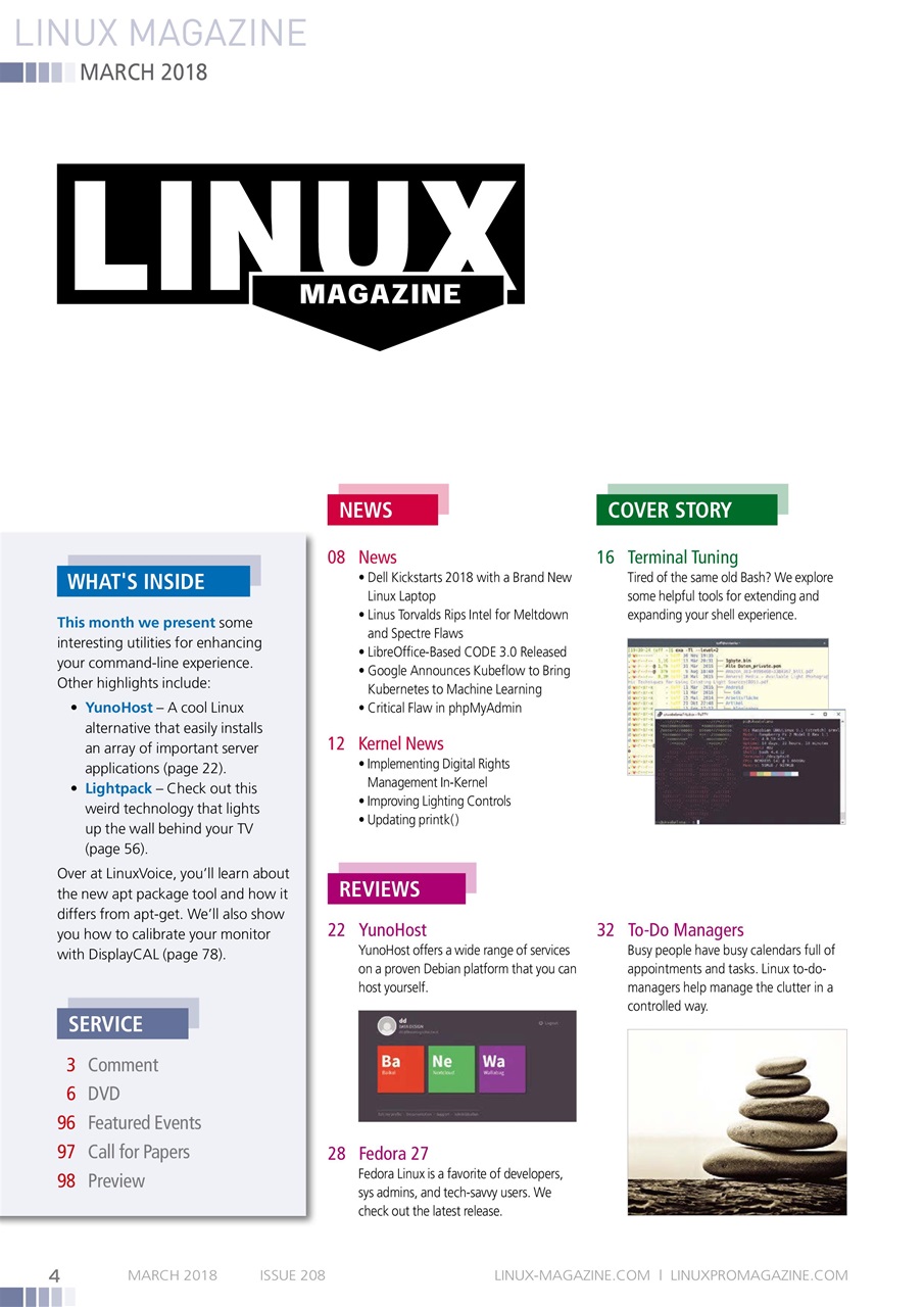 Linux Magazine Preview Pages