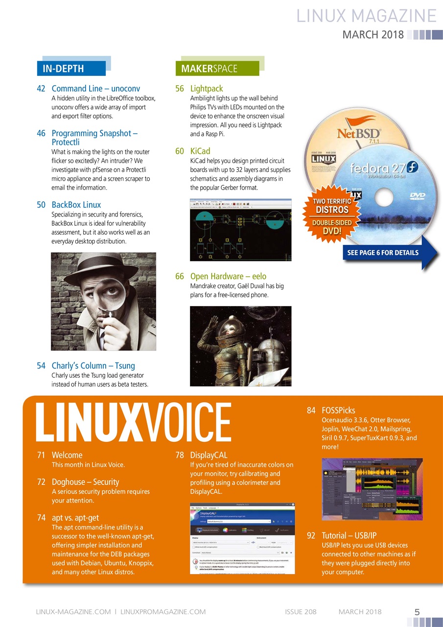 Linux Magazine Preview Pages