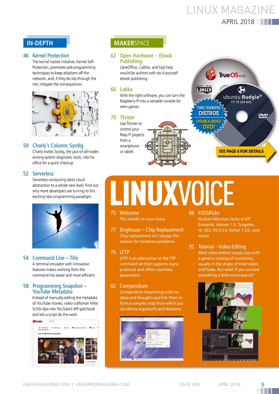 Linux Magazine Preview Pages
