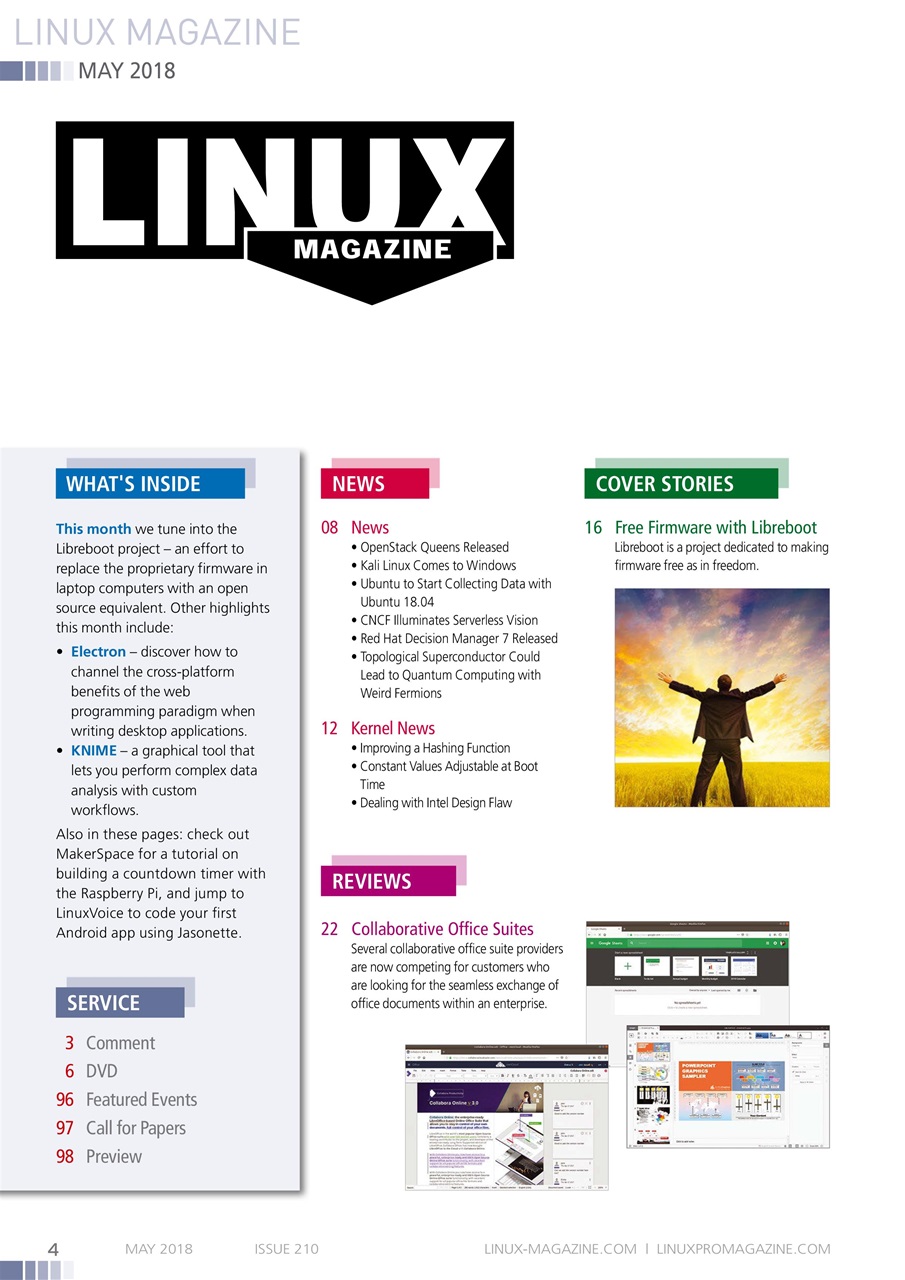 Linux Magazine Preview Pages
