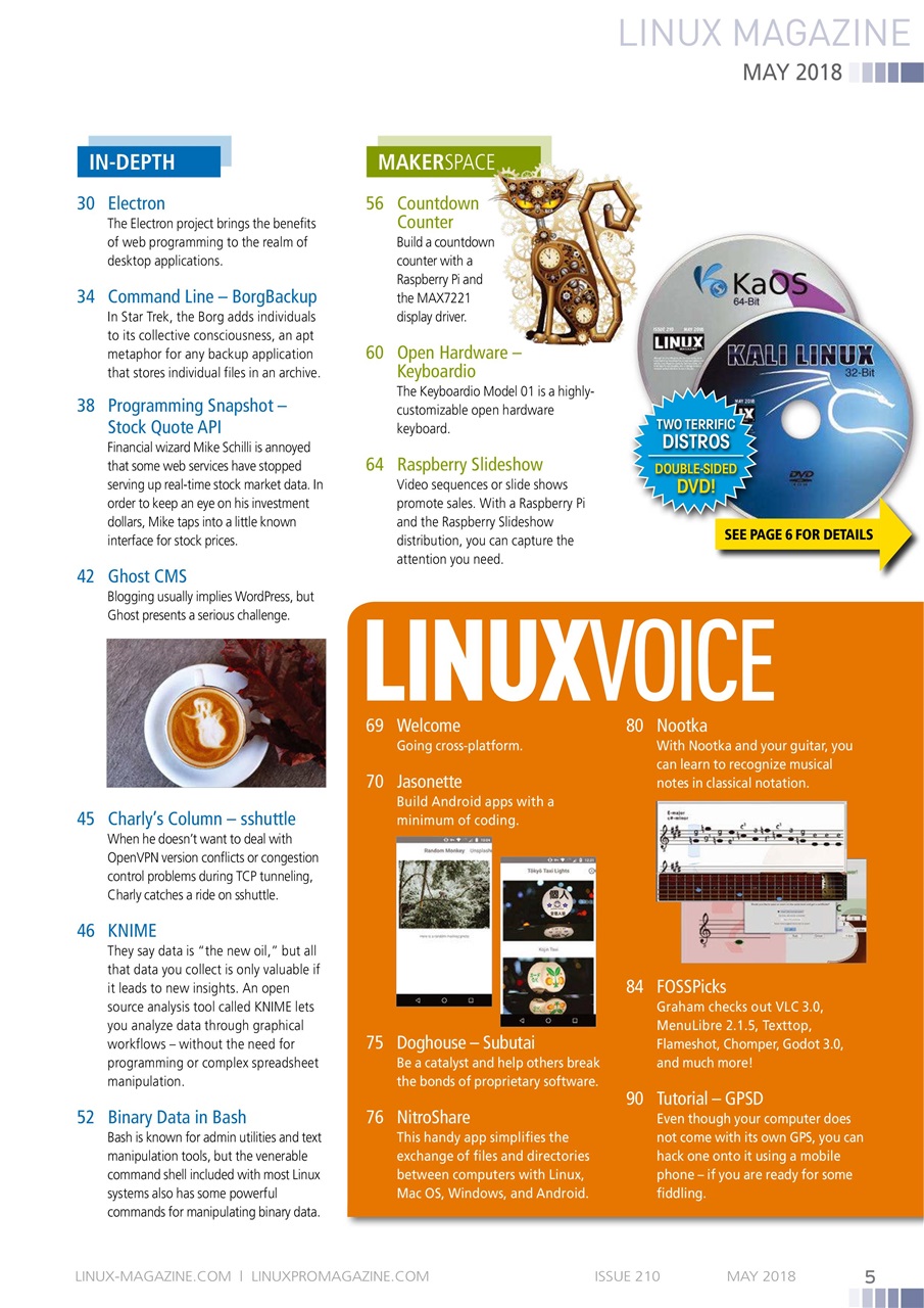 Linux Magazine Preview Pages
