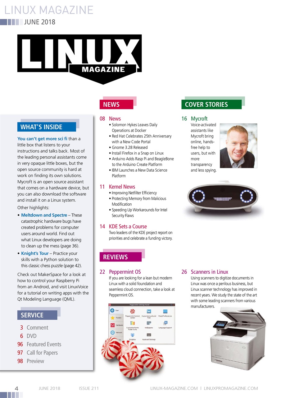 Linux Magazine Preview Pages