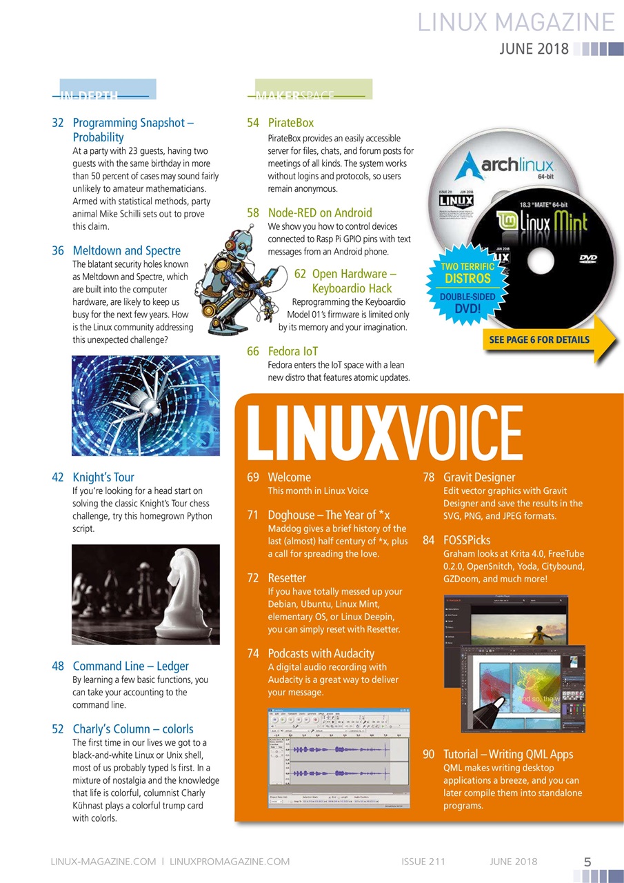 Linux Magazine Preview Pages