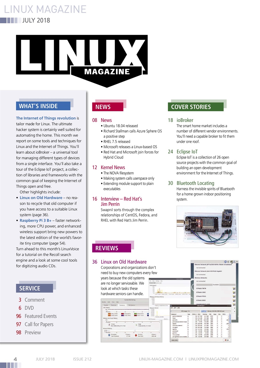 Linux Magazine Preview Pages