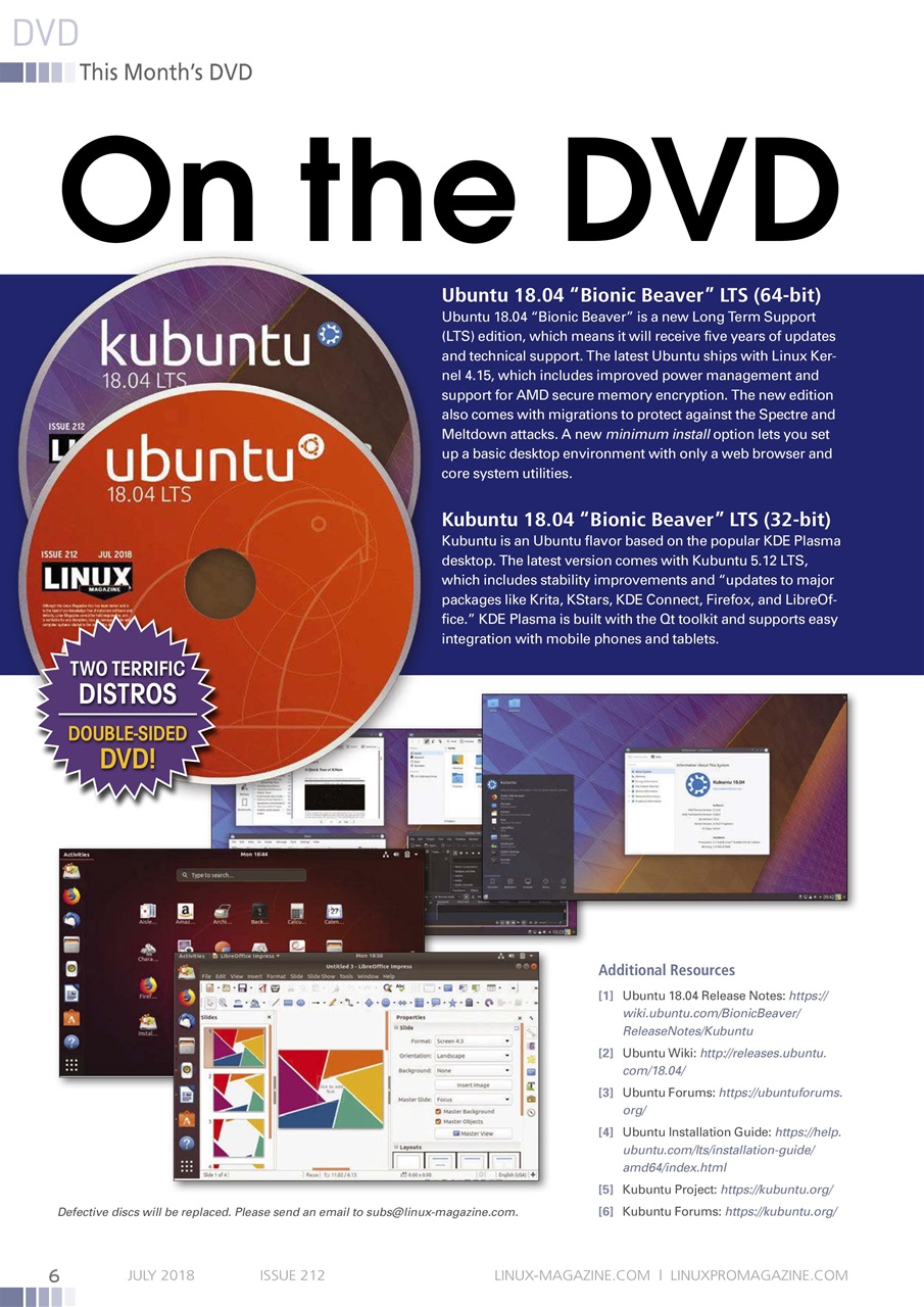 Linux Magazine Preview Pages