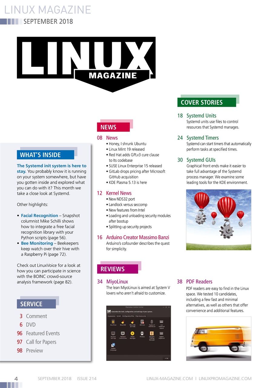 Linux Magazine Preview Pages