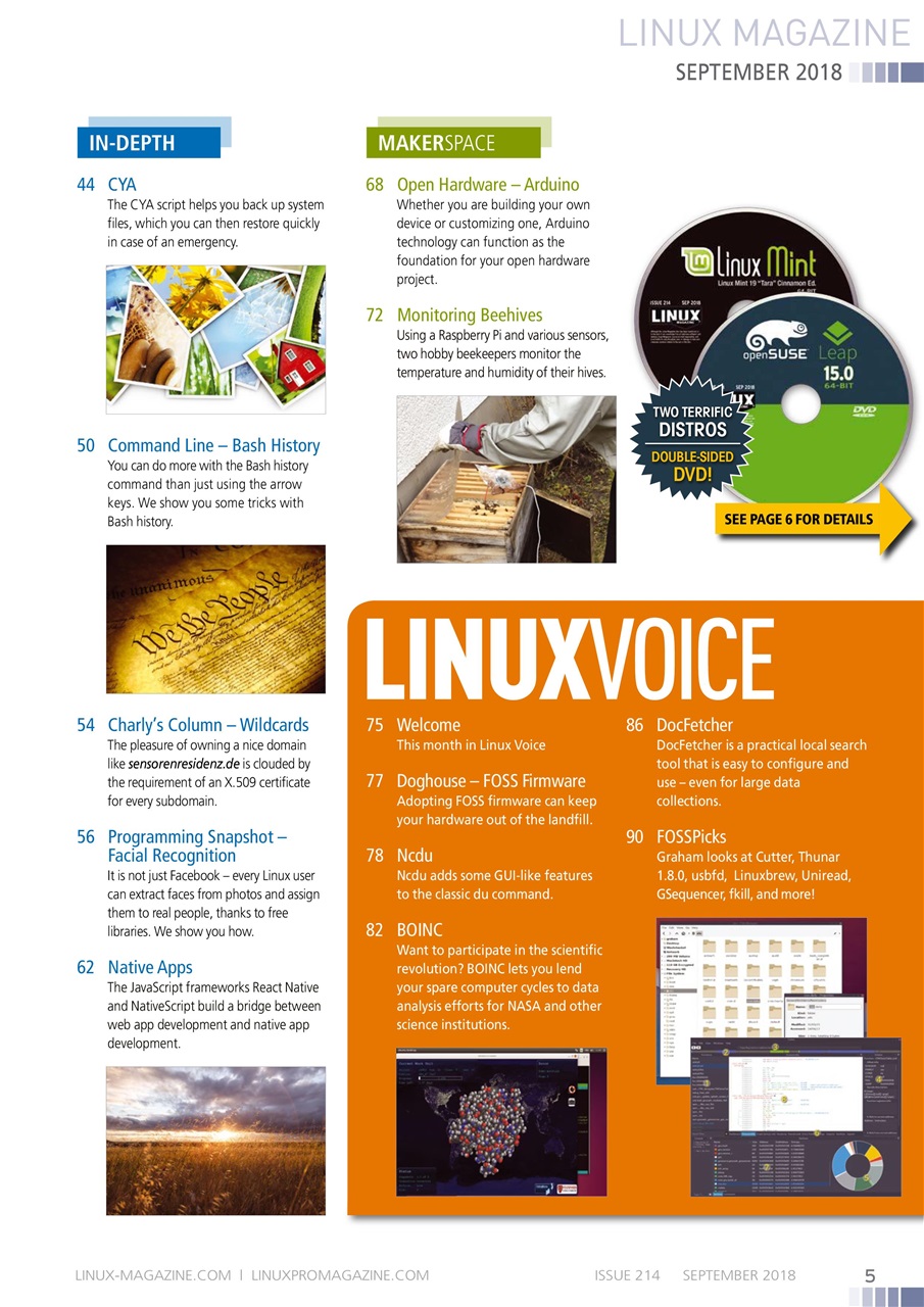 Linux Magazine Preview Pages