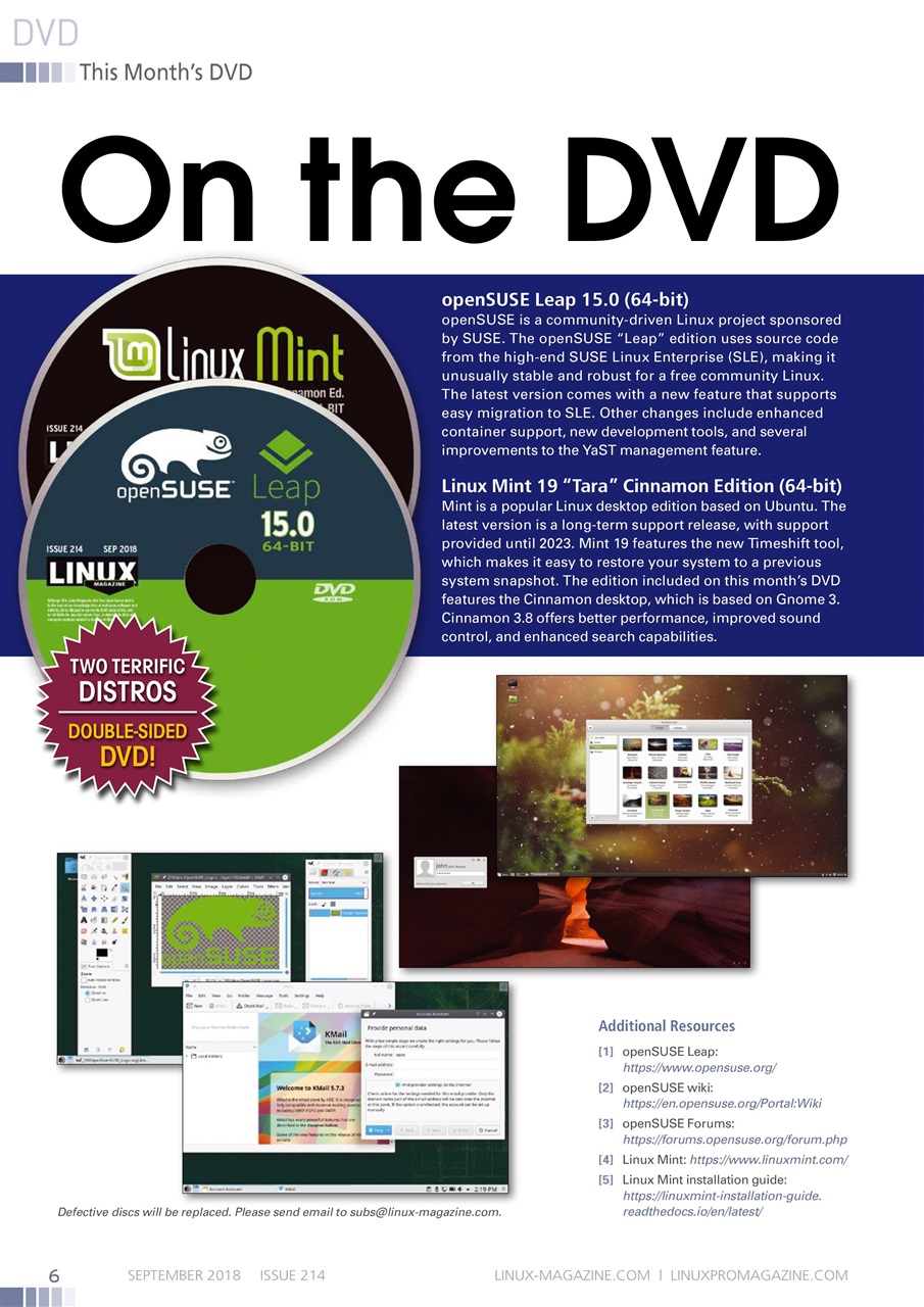 Linux Magazine Preview Pages