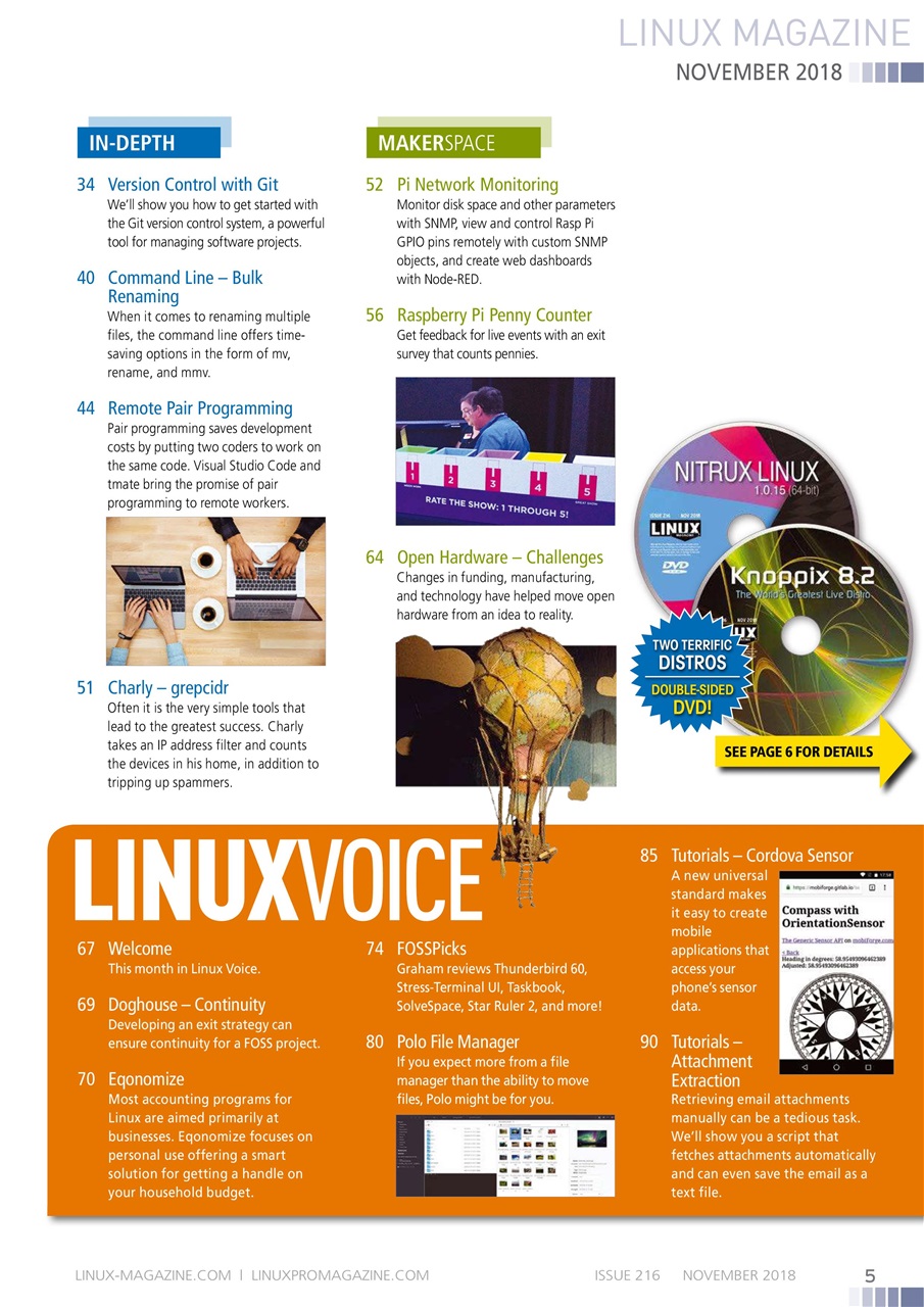 Linux Magazine Preview Pages