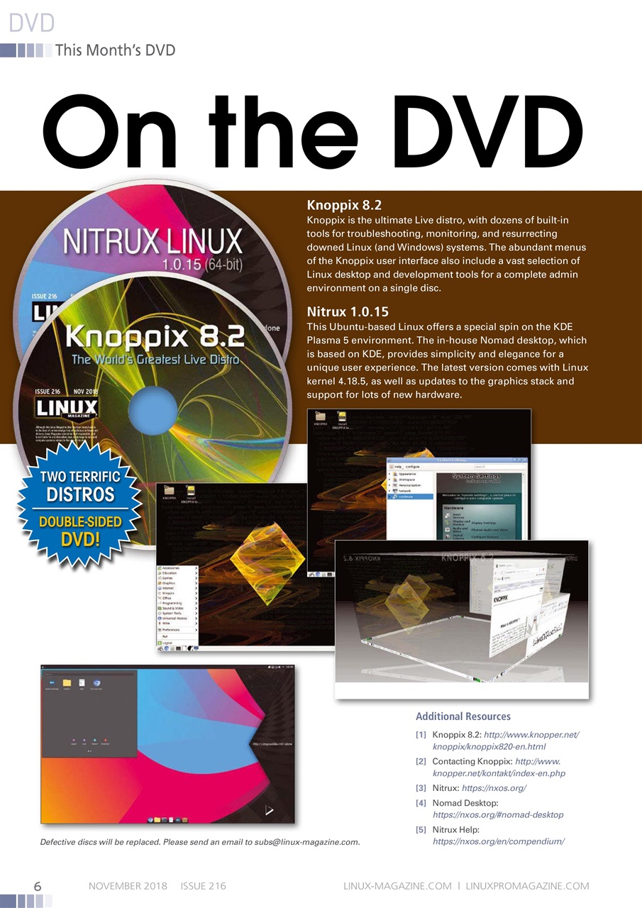 Linux Magazine Preview Pages