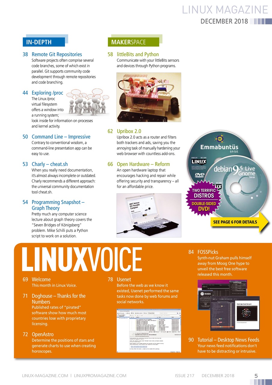 Linux Magazine Preview Pages