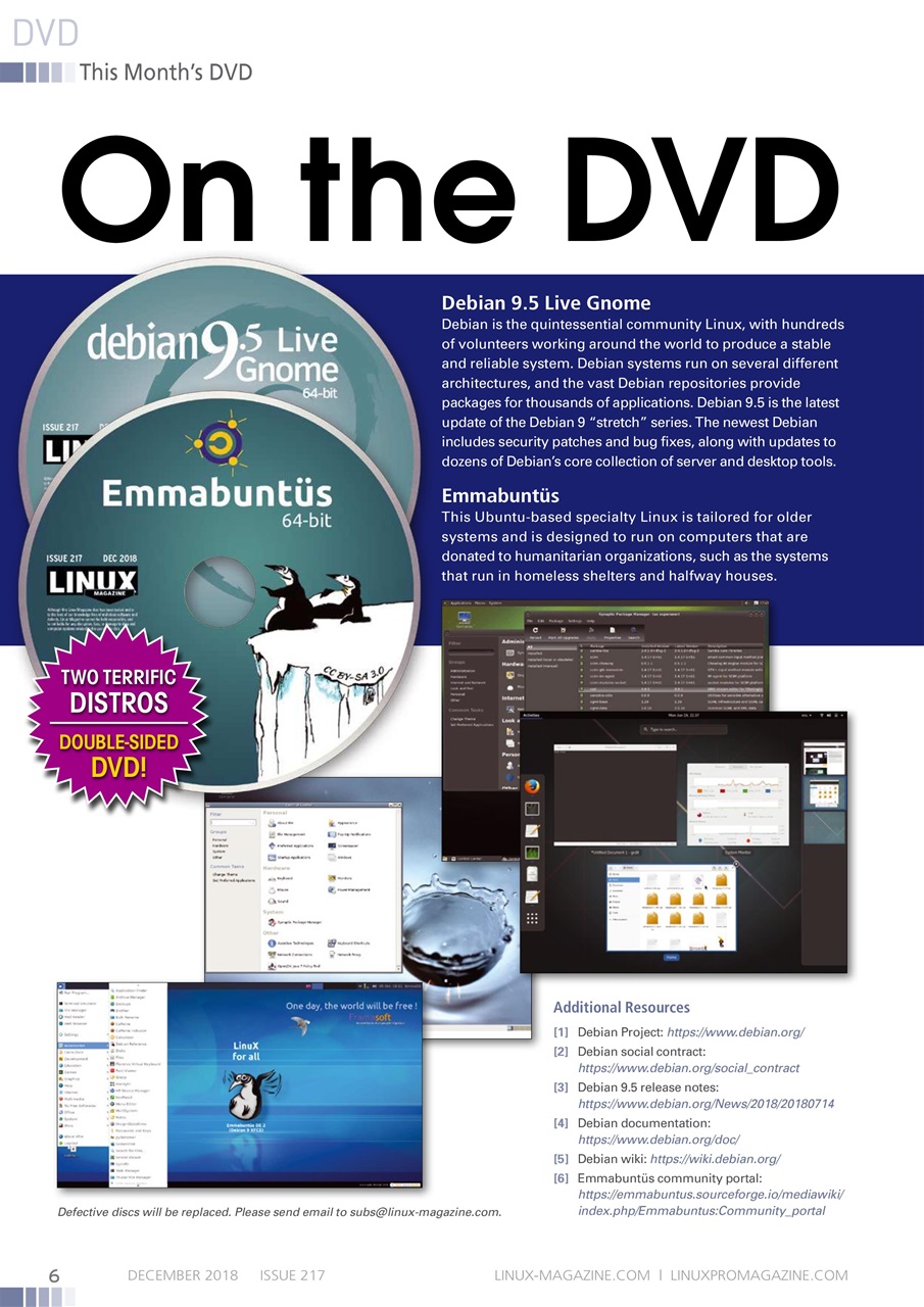 Linux Magazine Preview Pages