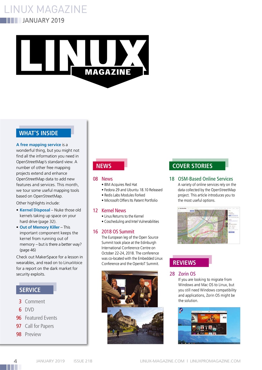 Linux Magazine Preview Pages