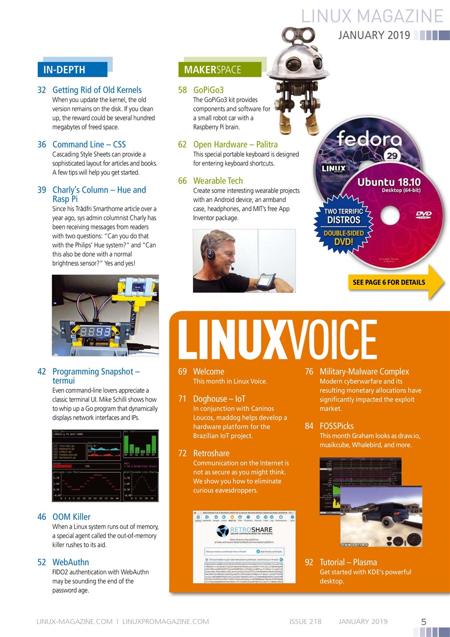 Linux Magazine Preview Pages