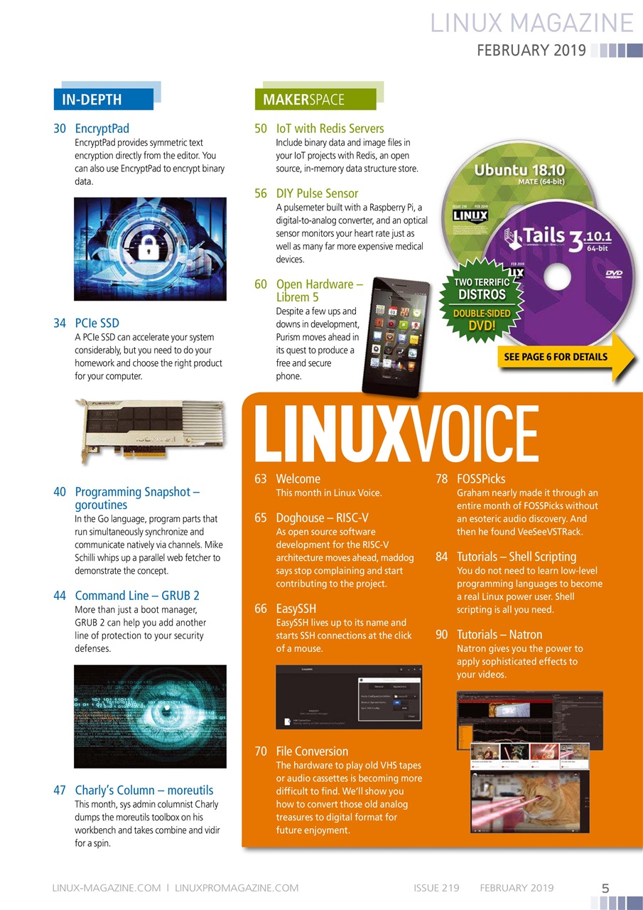 Linux Magazine Preview Pages