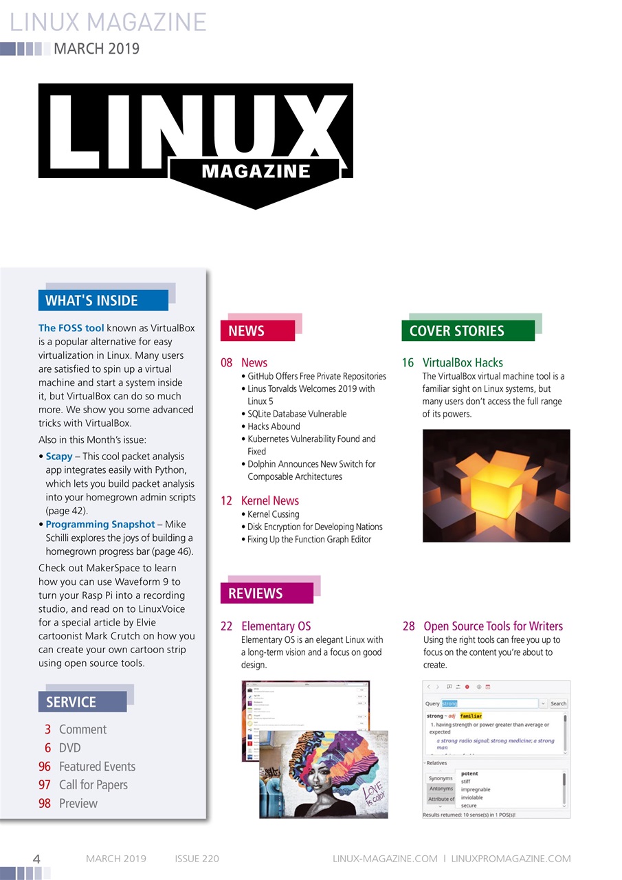 Linux Magazine Preview Pages