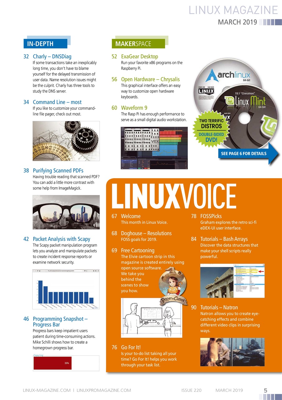 Linux Magazine Preview Pages