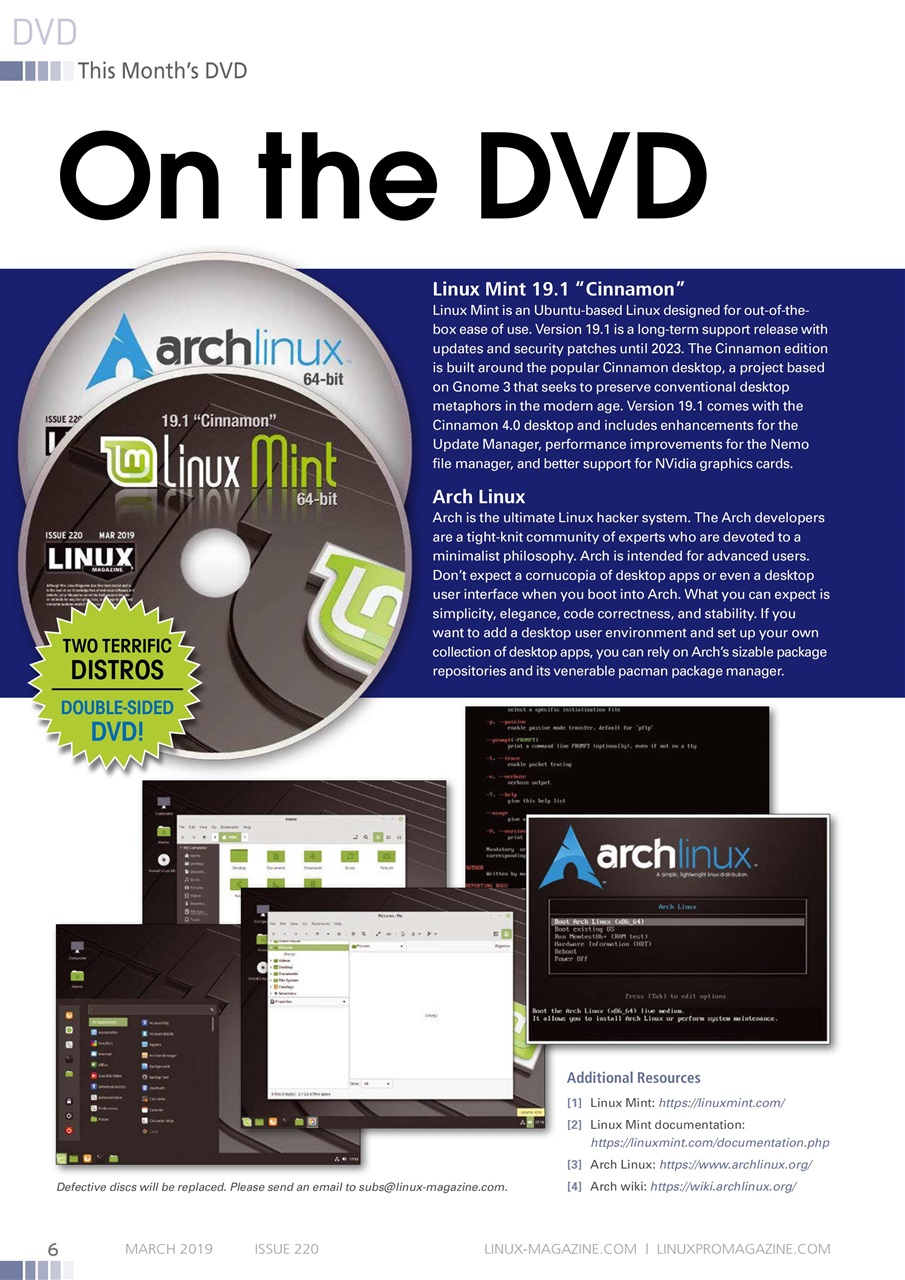 Linux Magazine Preview Pages