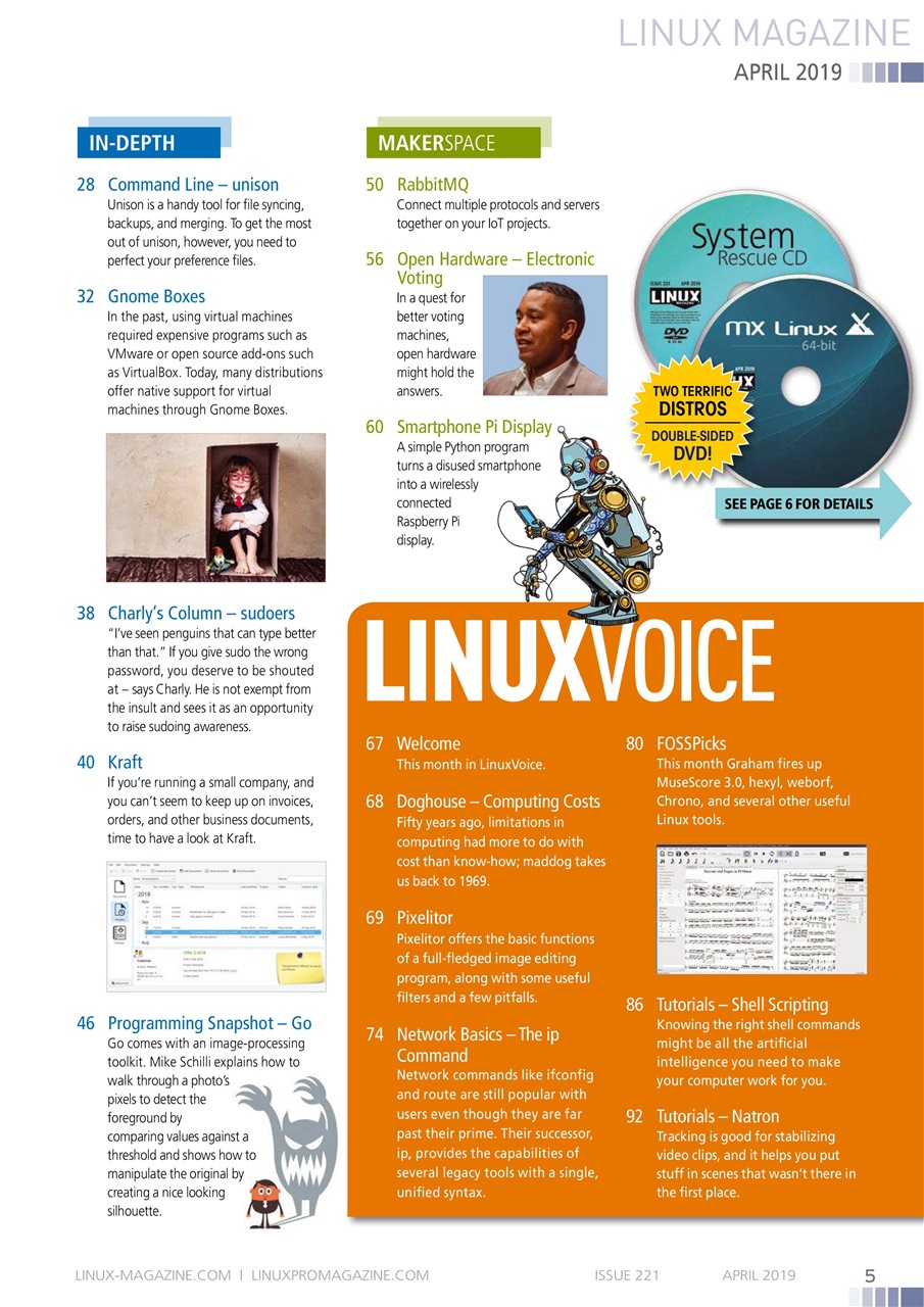 Linux Magazine Preview Pages