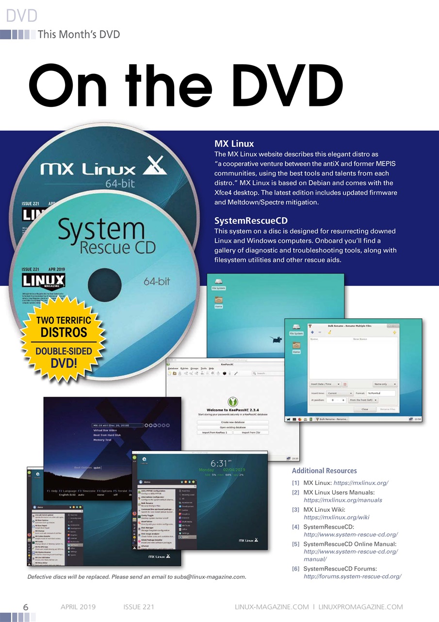 Linux Magazine Preview Pages