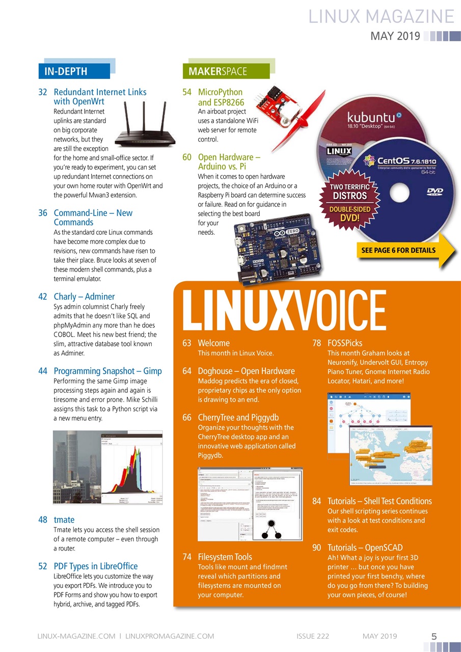 Linux Magazine Preview Pages