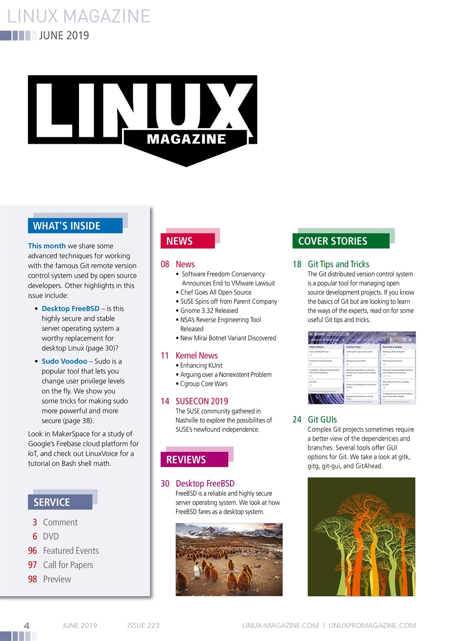 Linux Magazine Preview Pages
