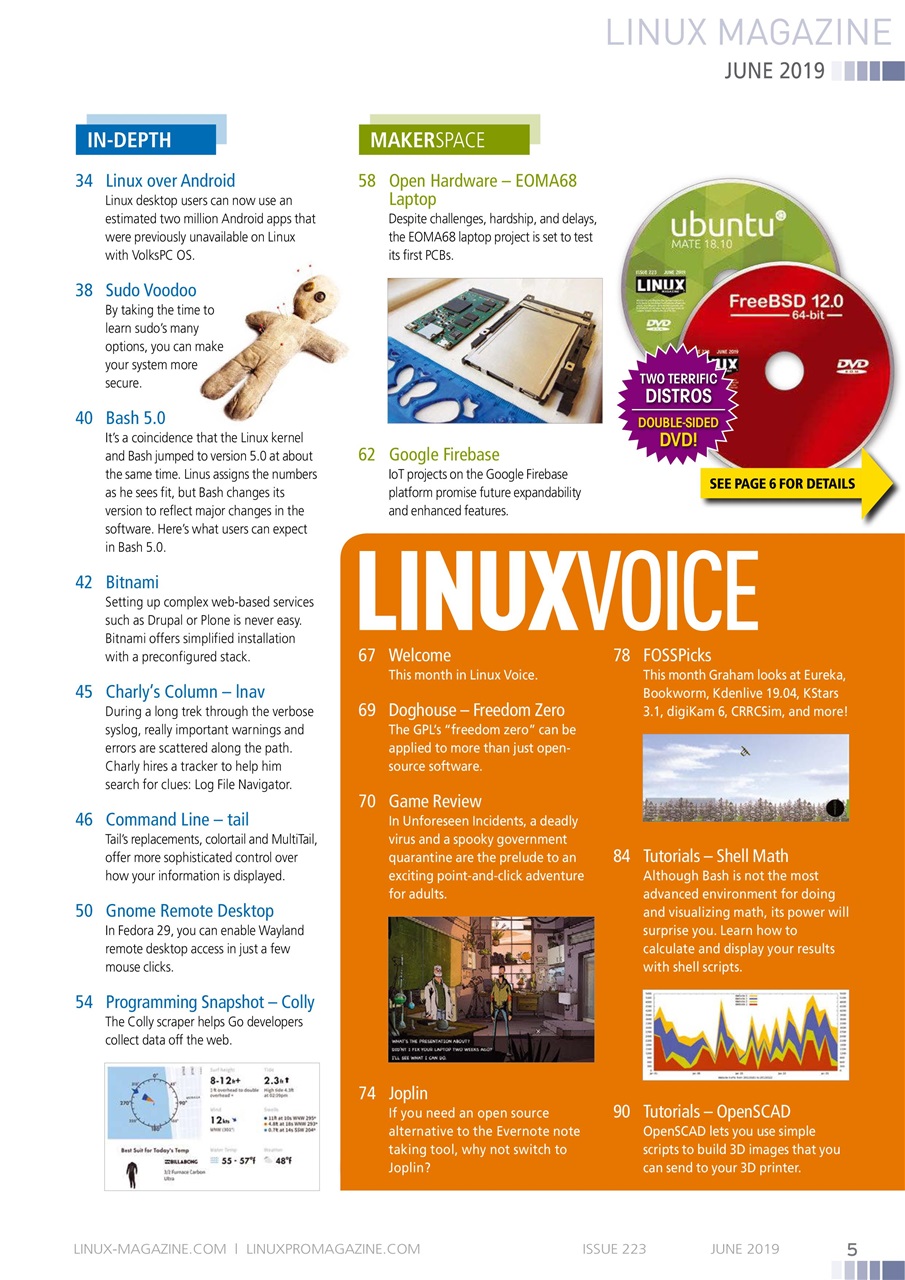 Linux Magazine Preview Pages