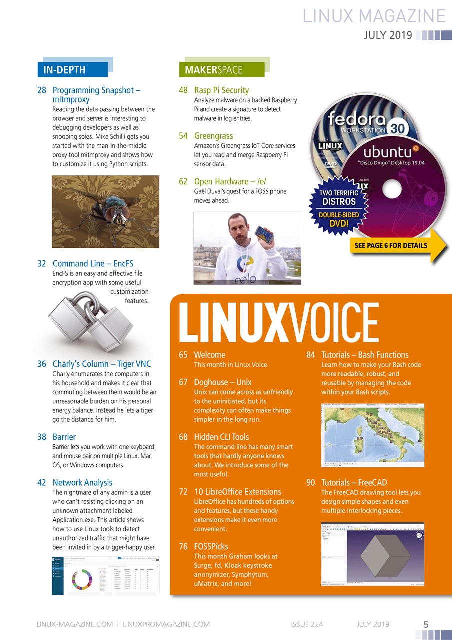 Linux Magazine Preview Pages