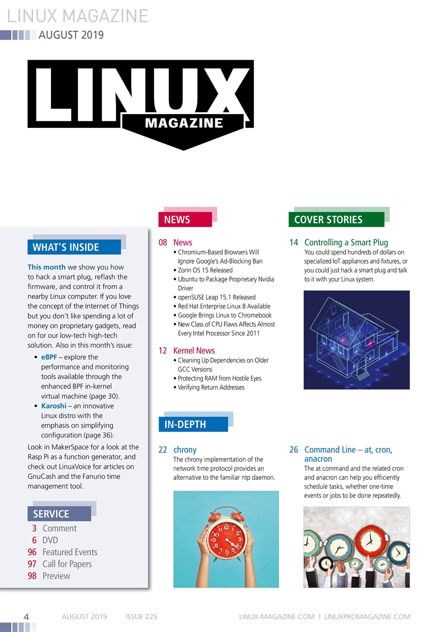 Linux Magazine Preview Pages