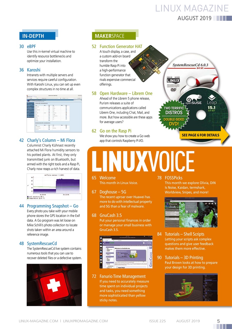 Linux Magazine Preview Pages