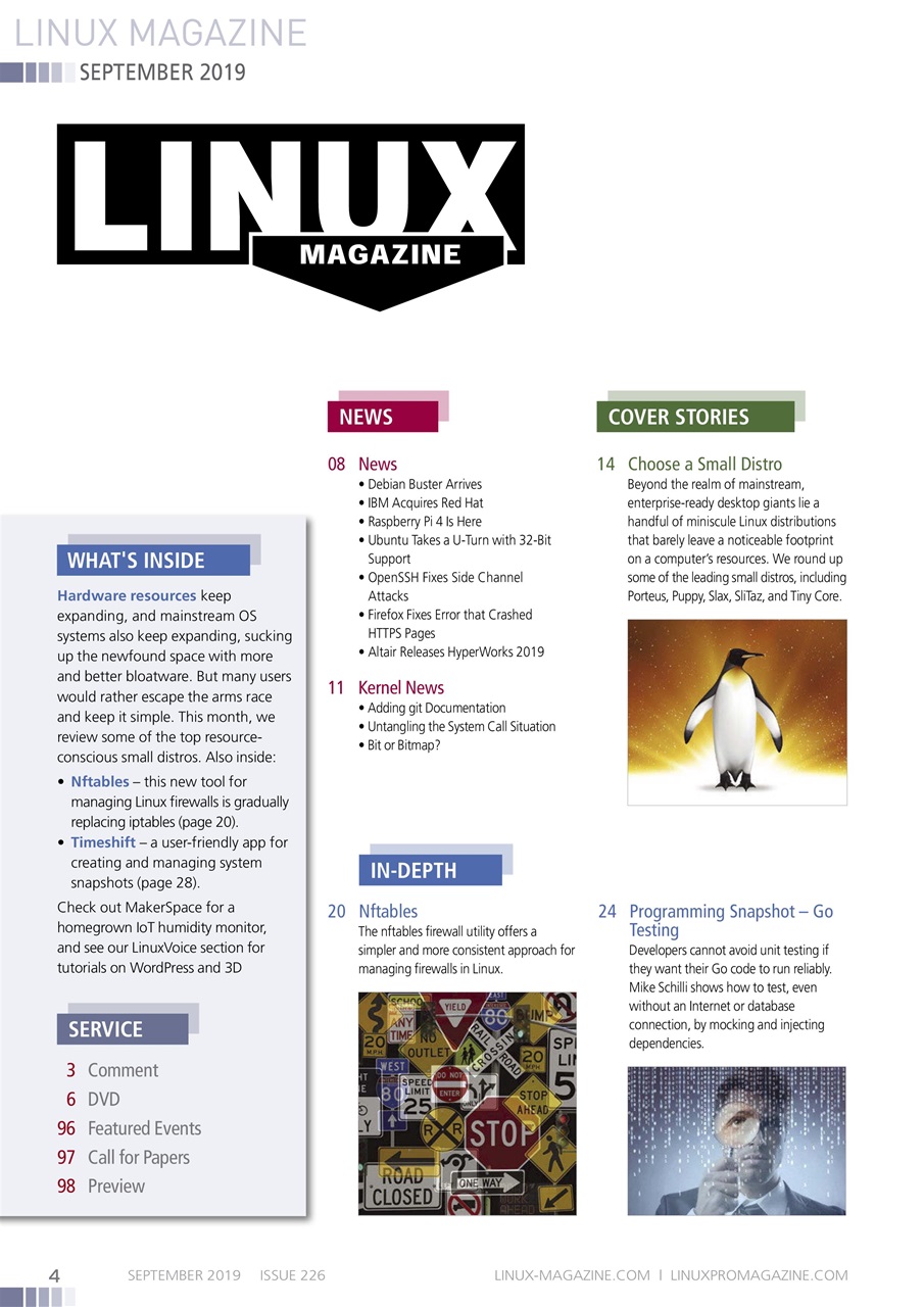 Linux Magazine Preview Pages