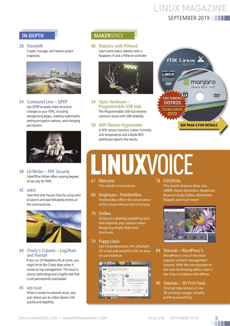 Linux Magazine Preview Pages