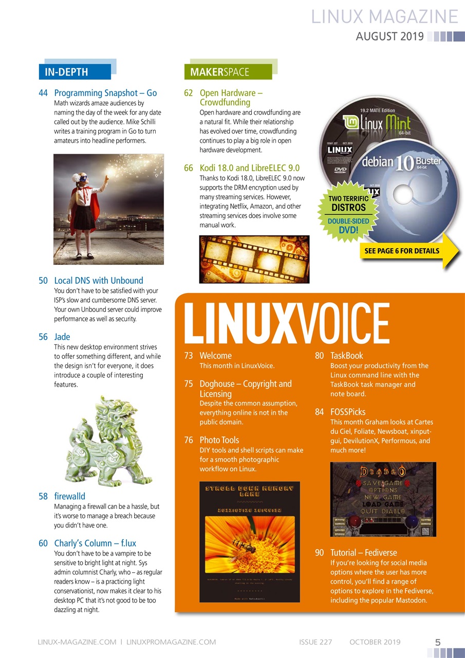 Linux Magazine Preview Pages