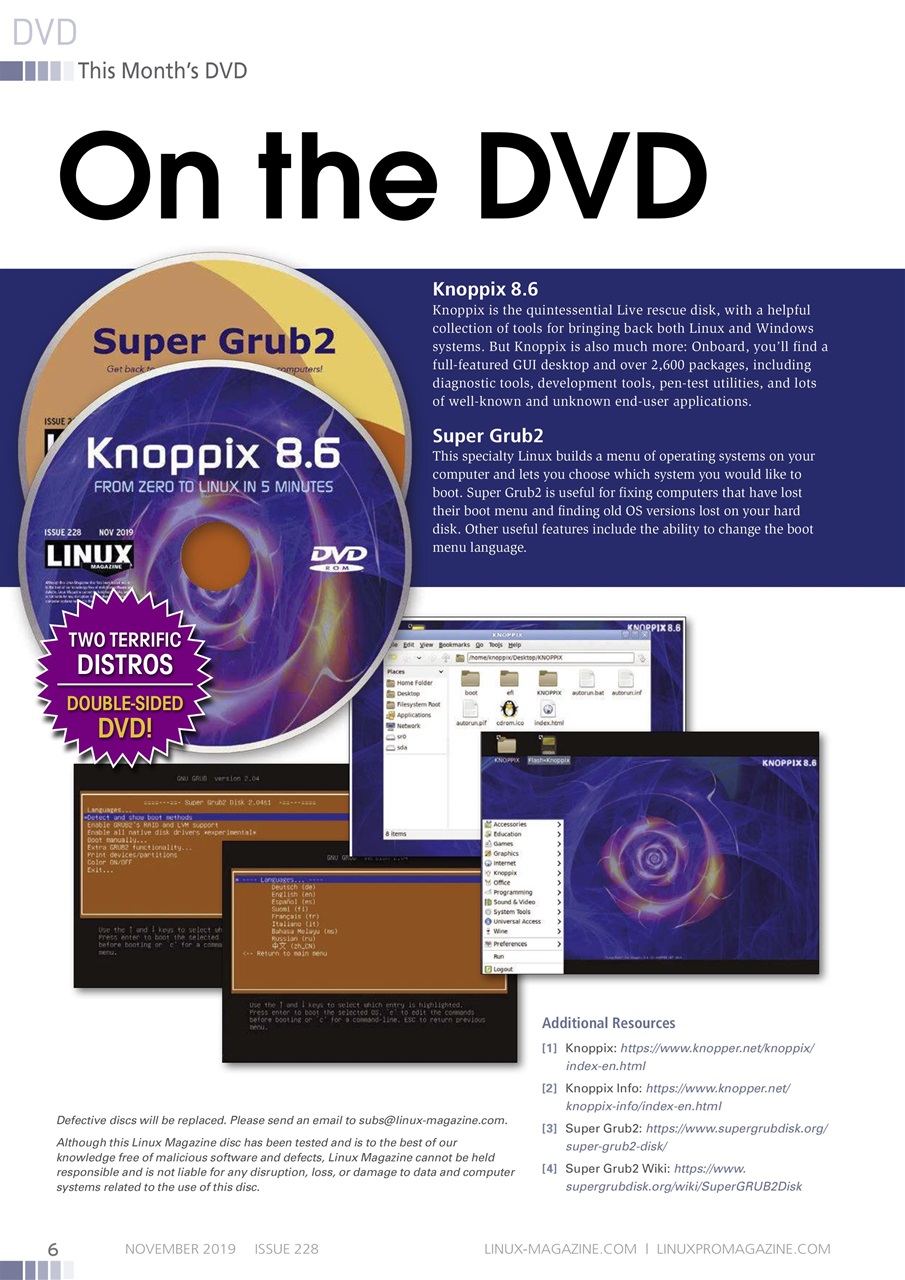 Linux Magazine Preview Pages