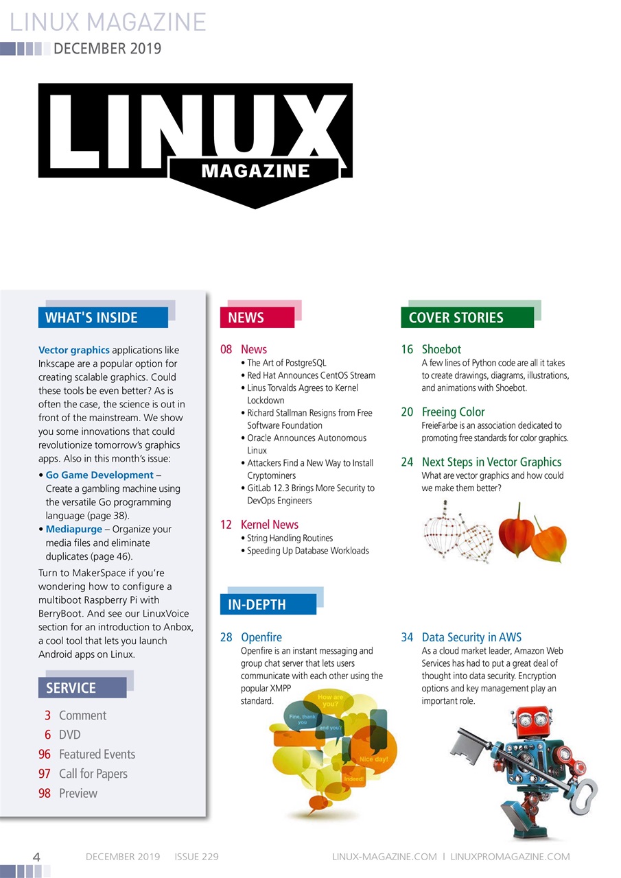 Linux Magazine Preview Pages