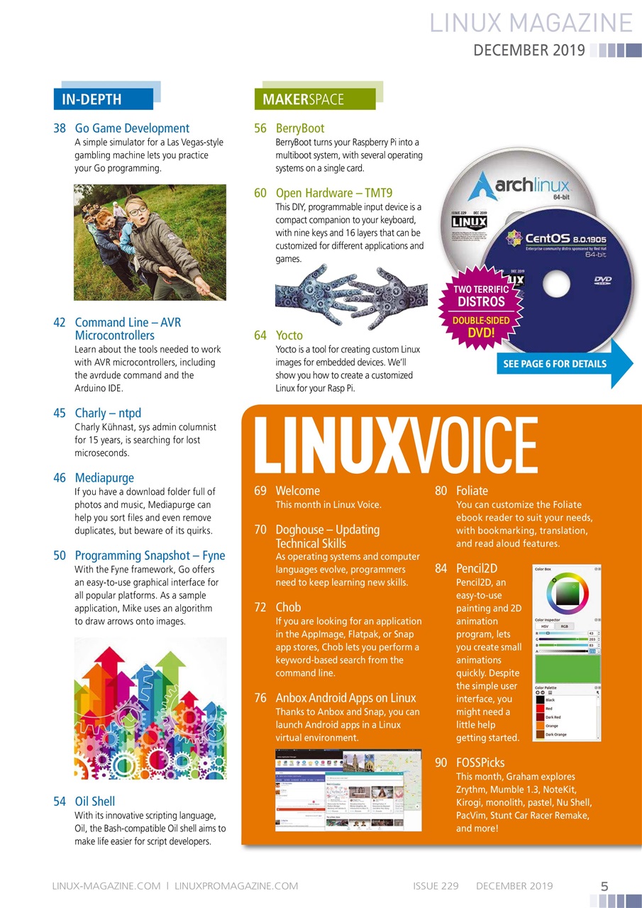 Linux Magazine Preview Pages