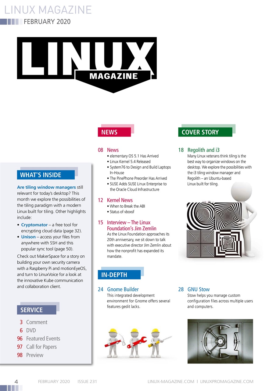 Linux Magazine Preview Pages