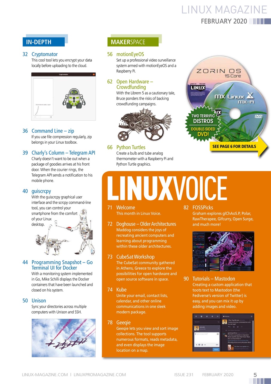 Linux Magazine Preview Pages