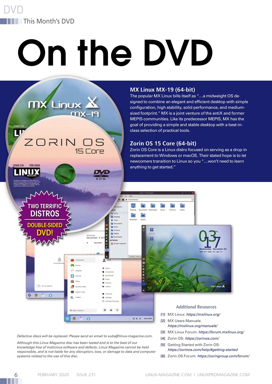 Linux Magazine Preview Pages