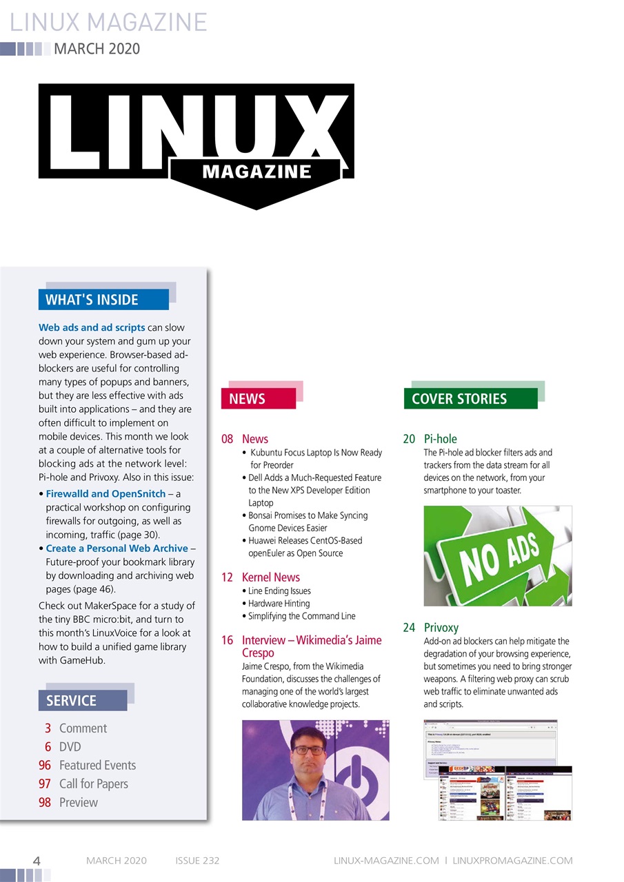 Linux Magazine Preview Pages