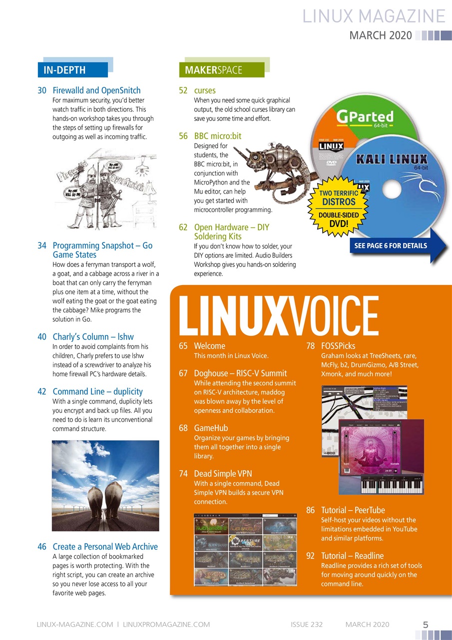 Linux Magazine Preview Pages