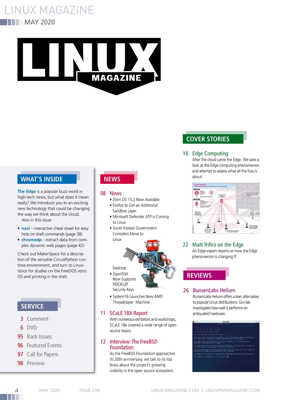 Linux Magazine Preview Pages