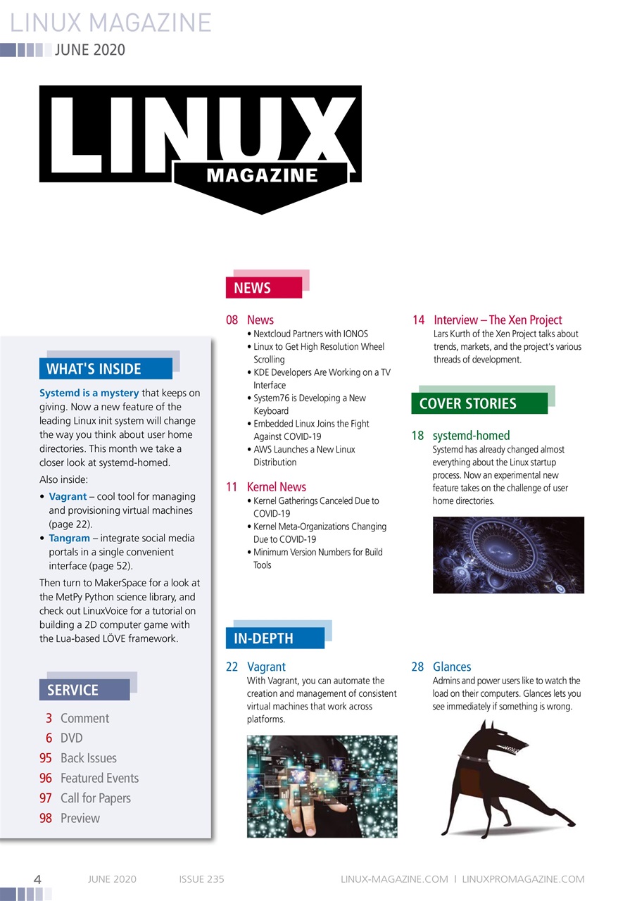 Linux Magazine Preview Pages