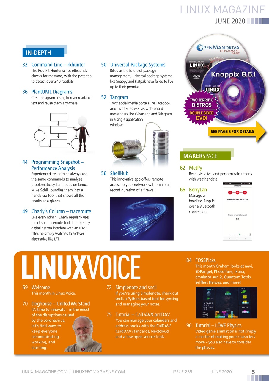 Linux Magazine Preview Pages