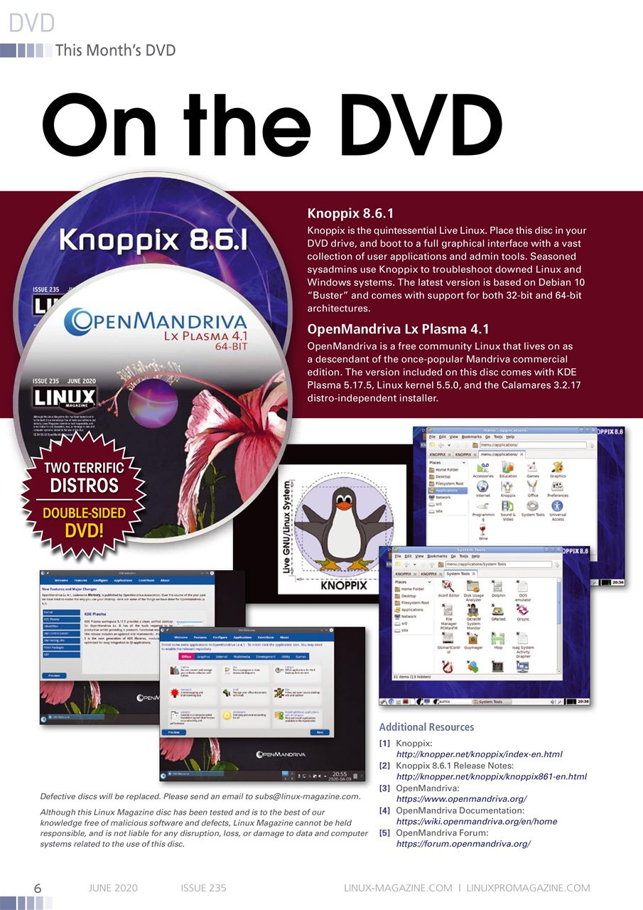 Linux Magazine Preview Pages