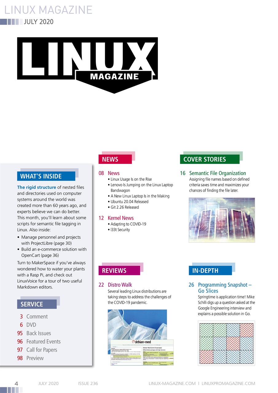 Linux Magazine Preview Pages