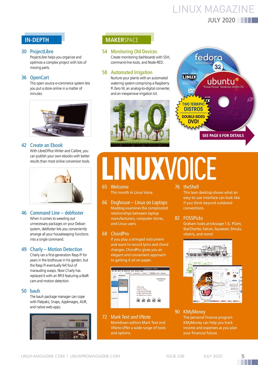 Linux Magazine Preview Pages
