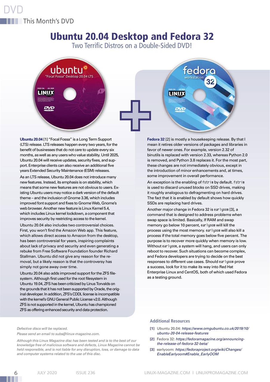 Linux Magazine Preview Pages